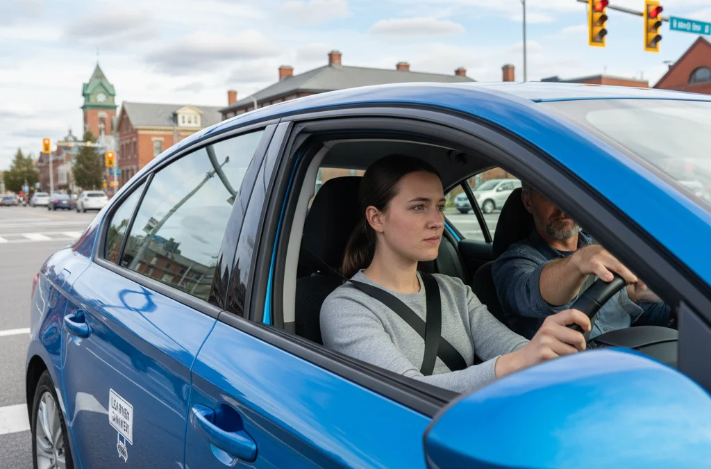 How Driving School Wolfville, N.S. Prepares Students for Busy Intersections