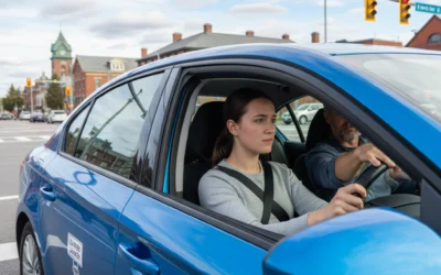 How Driving School Wolfville, N.S. Prepares Students for Busy Intersections